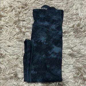 SPANX-Tie-Dye High-Waisted Leggings
